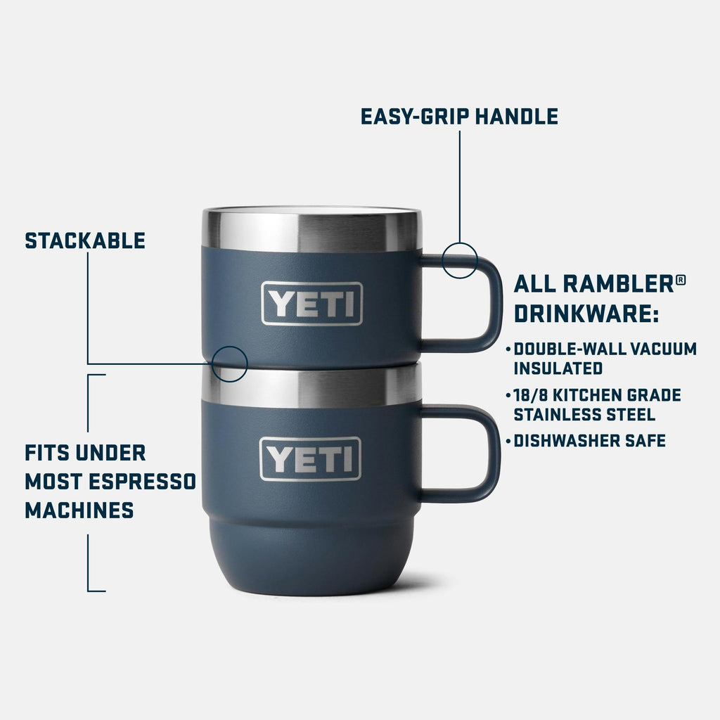 Rambler 6 oz Stackable Mugs - Preferred Pick