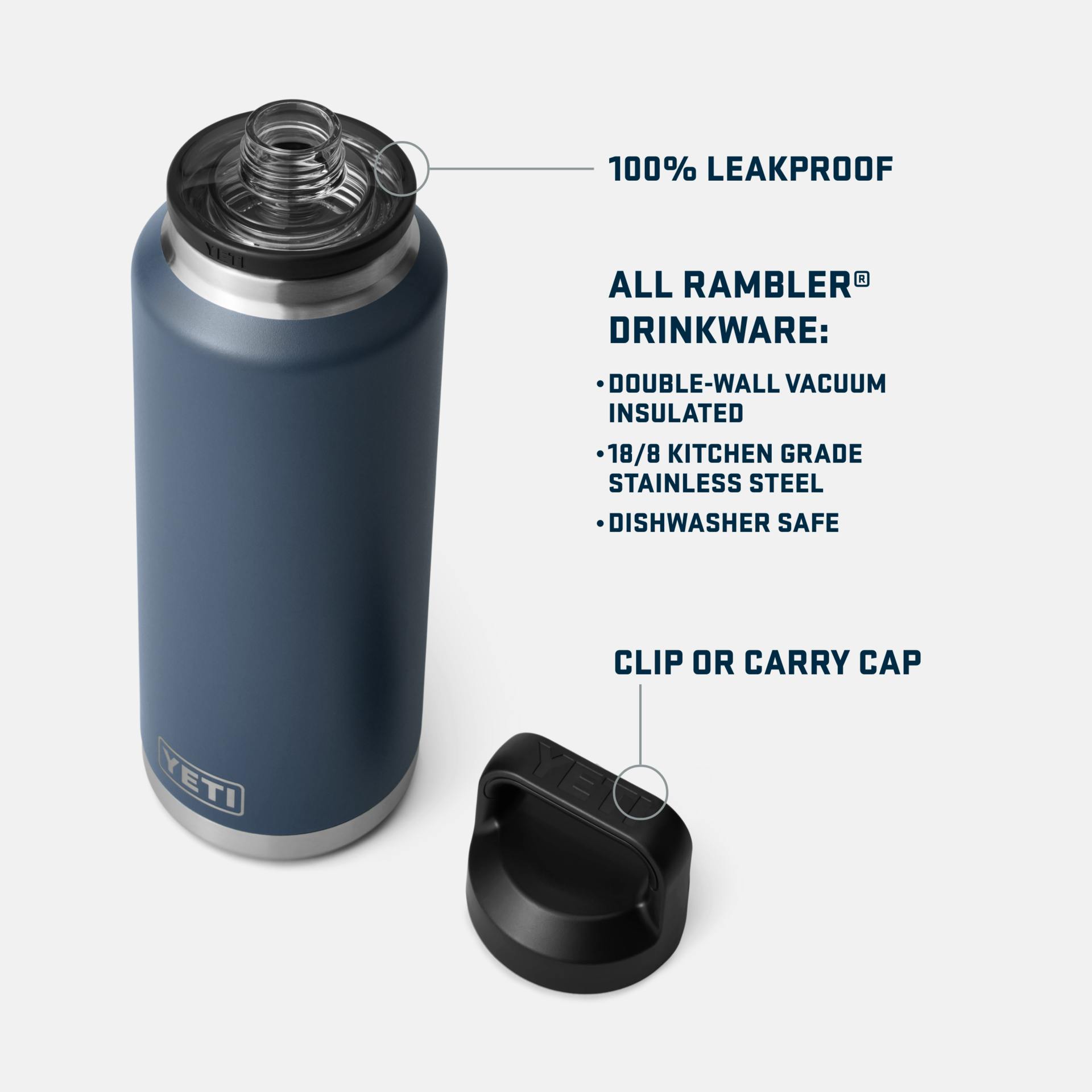 Rambler 46 oz Water Bottle - Preferred Pick