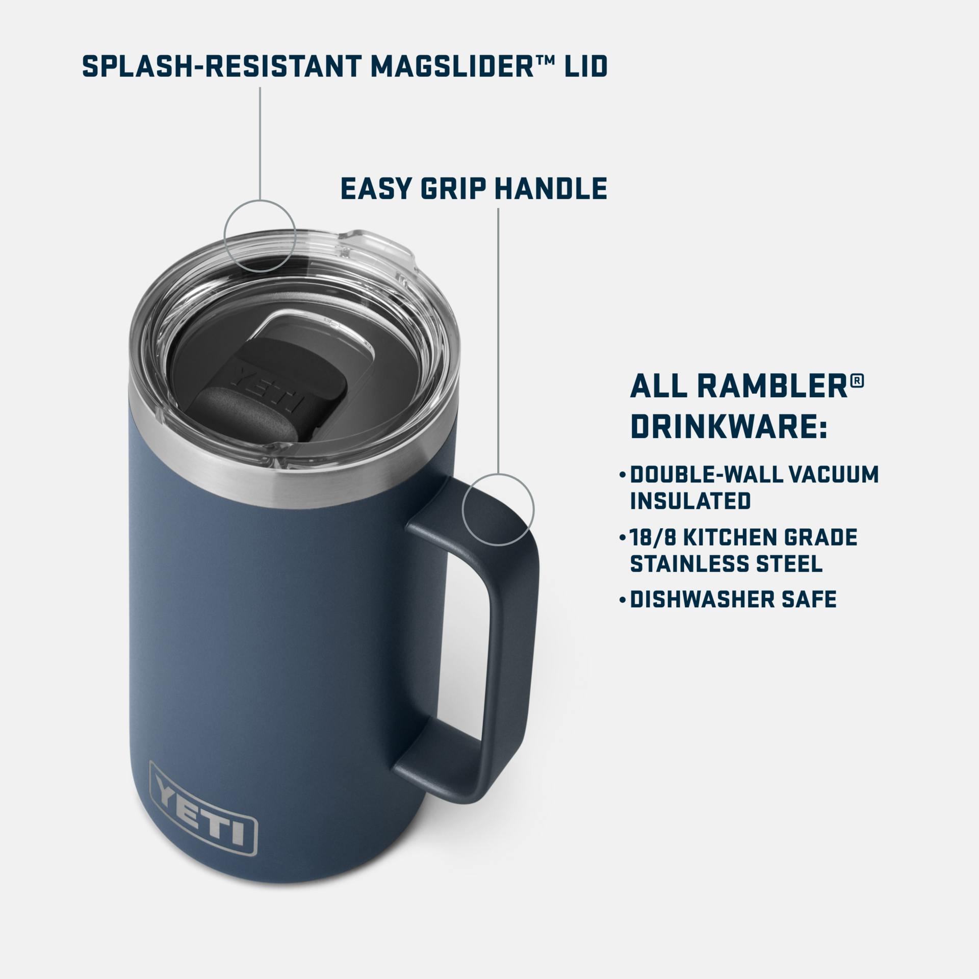 Rambler 24 oz Mug - Preferred Pick