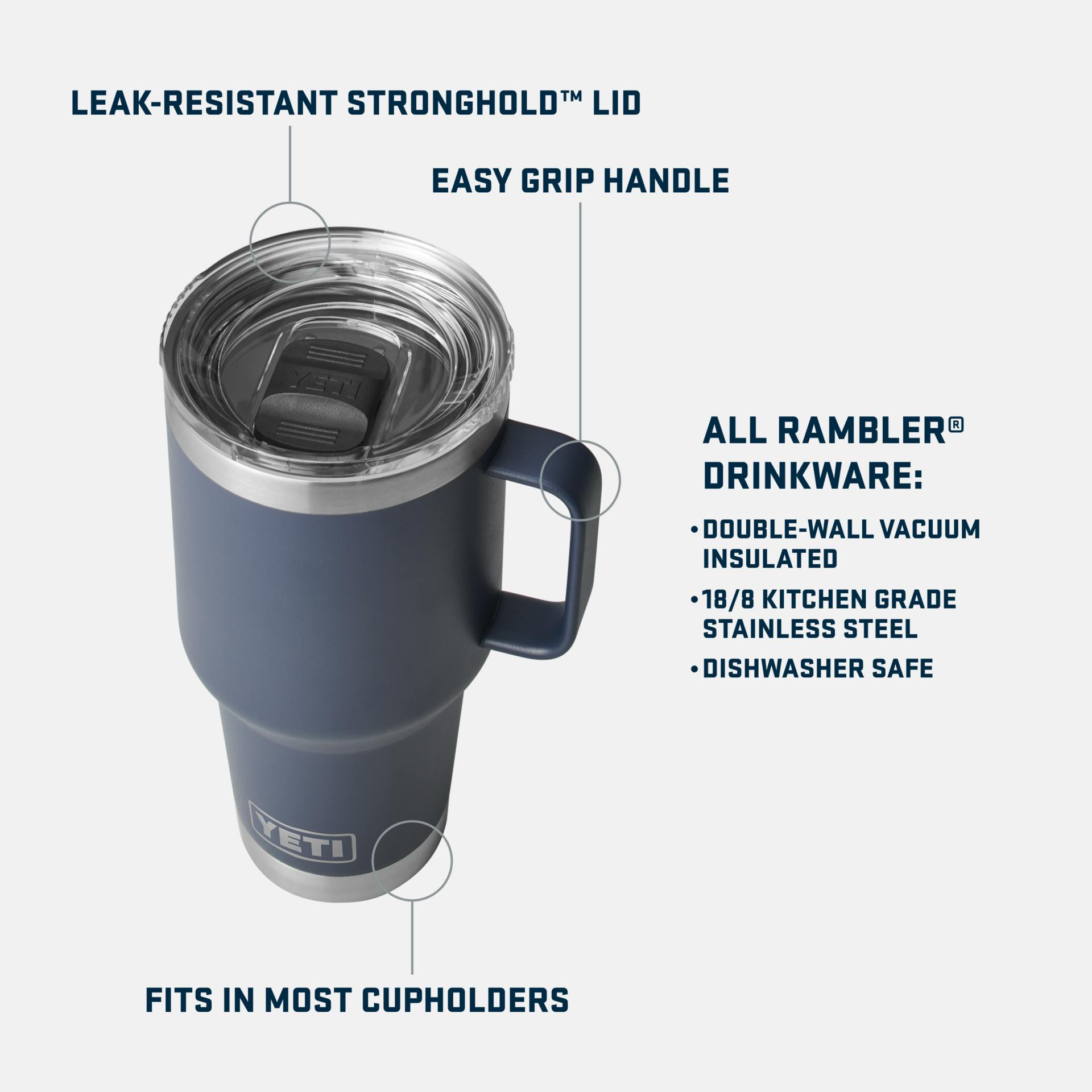 Rambler 30 oz Travel Mug - Preferred Pick