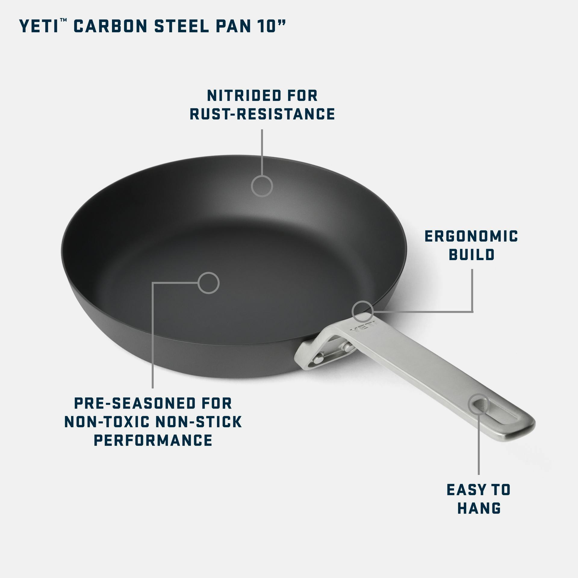 YETI Carbon Steel Pan 10 - Preferred Pick