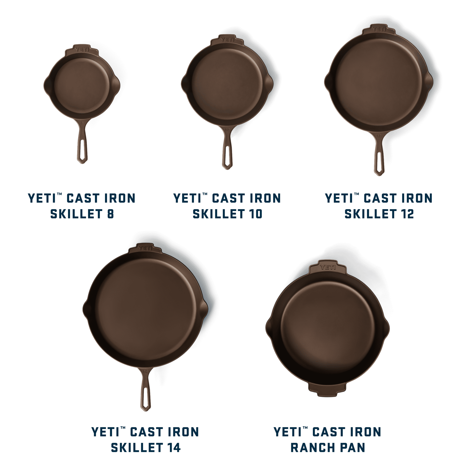 YETI Cast Iron Skillet 8 - Preferred Pick