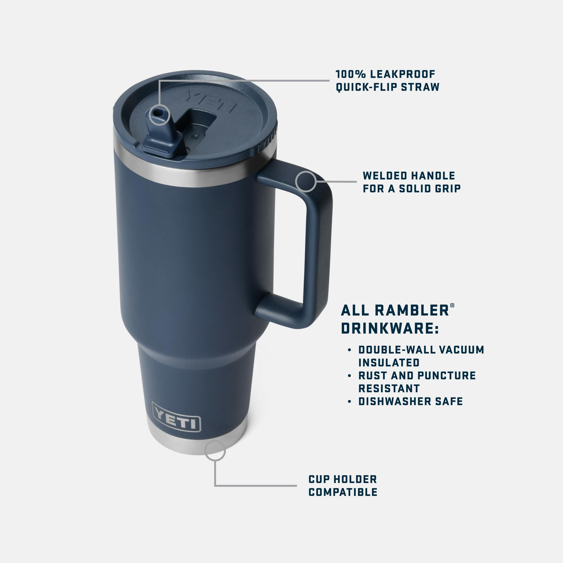 Rambler 40 oz Travel Straw Mug - Preferred Pick