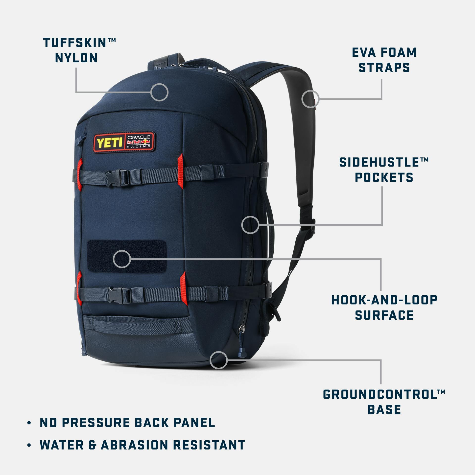 YETI x Oracle Red Bull Racing Crossroads 27L Carry On Backpack - Preferred Pick