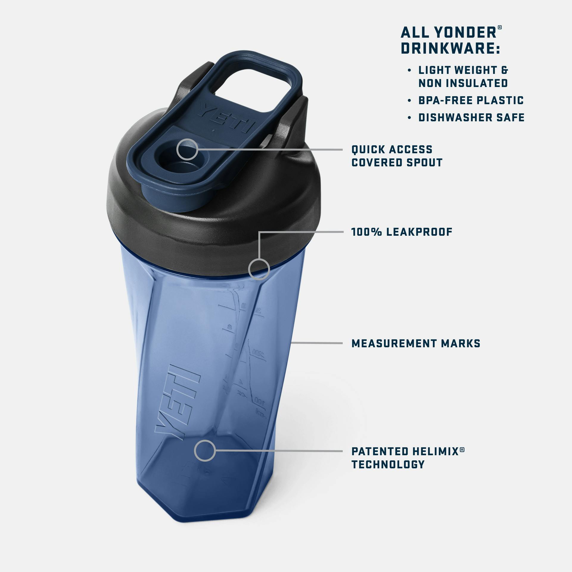 Yonder 27 oz Shaker Bottle - Preferred Pick