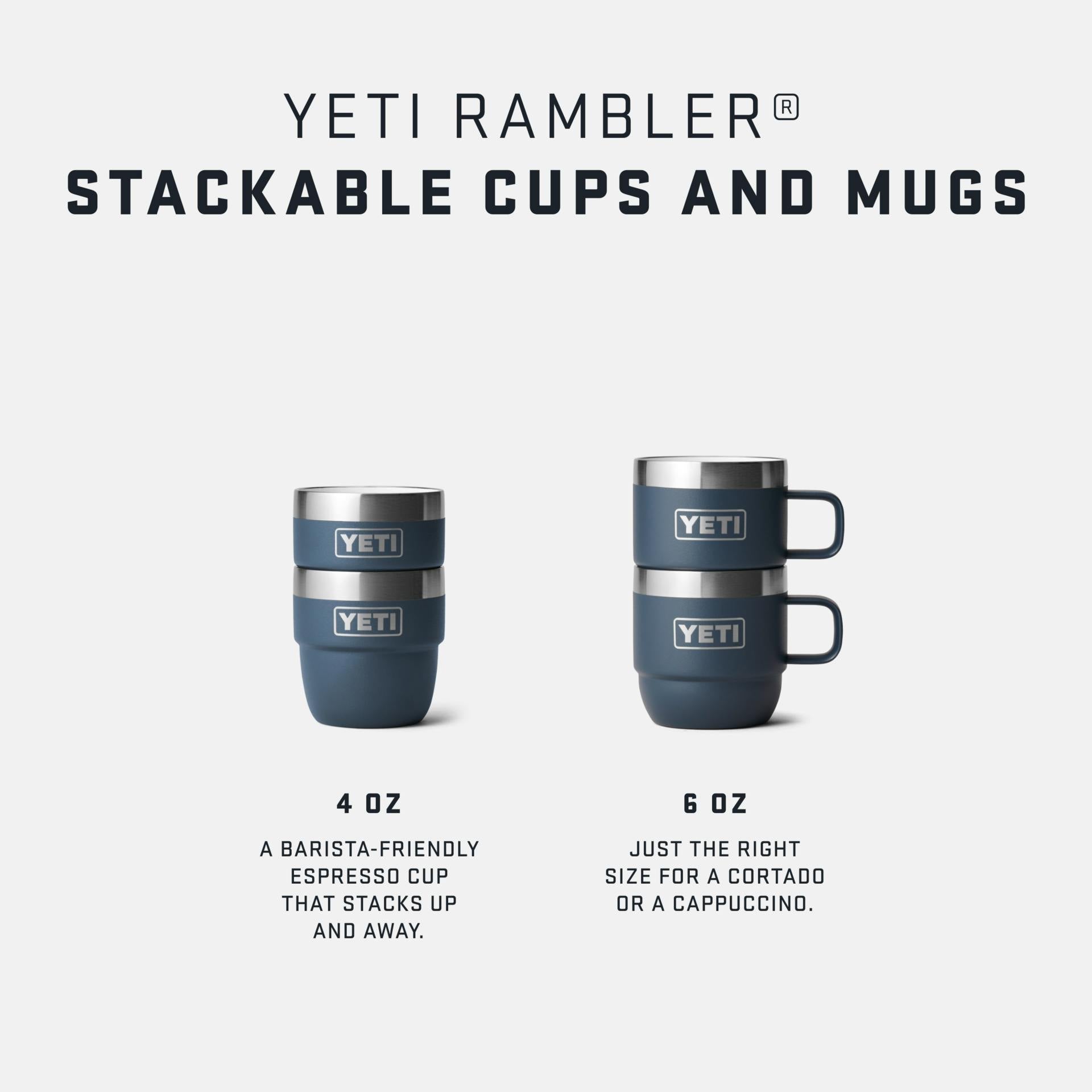 Rambler 4 oz Stackable Cups - Preferred Pick