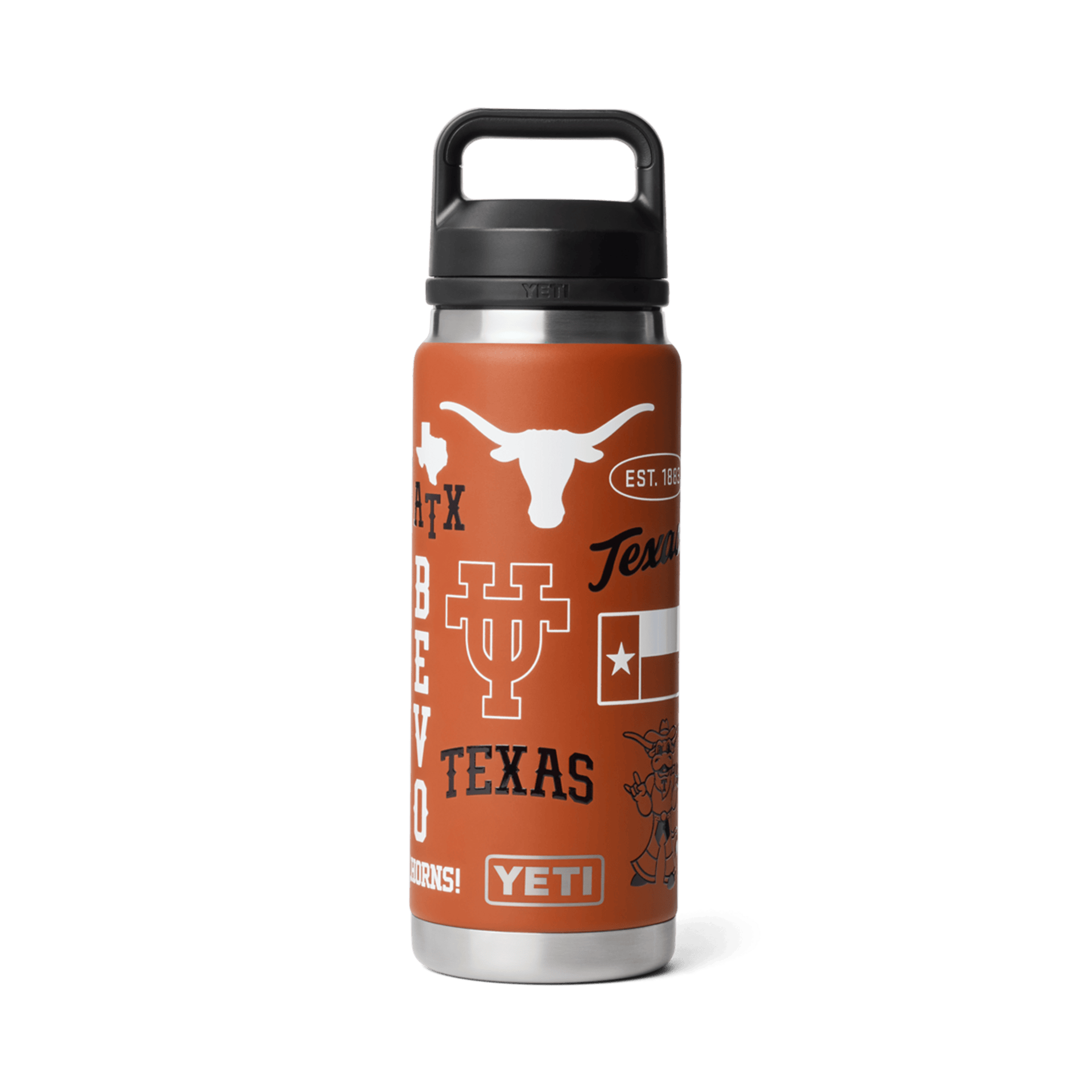 YETI Fandom Collection Go Birds 26 oz Rambler Water Bottle - Preferred Pick