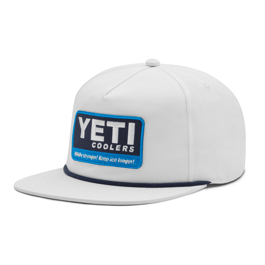Wildly Stronger Badge Flat Brim Rope Hat - Preferred Pick