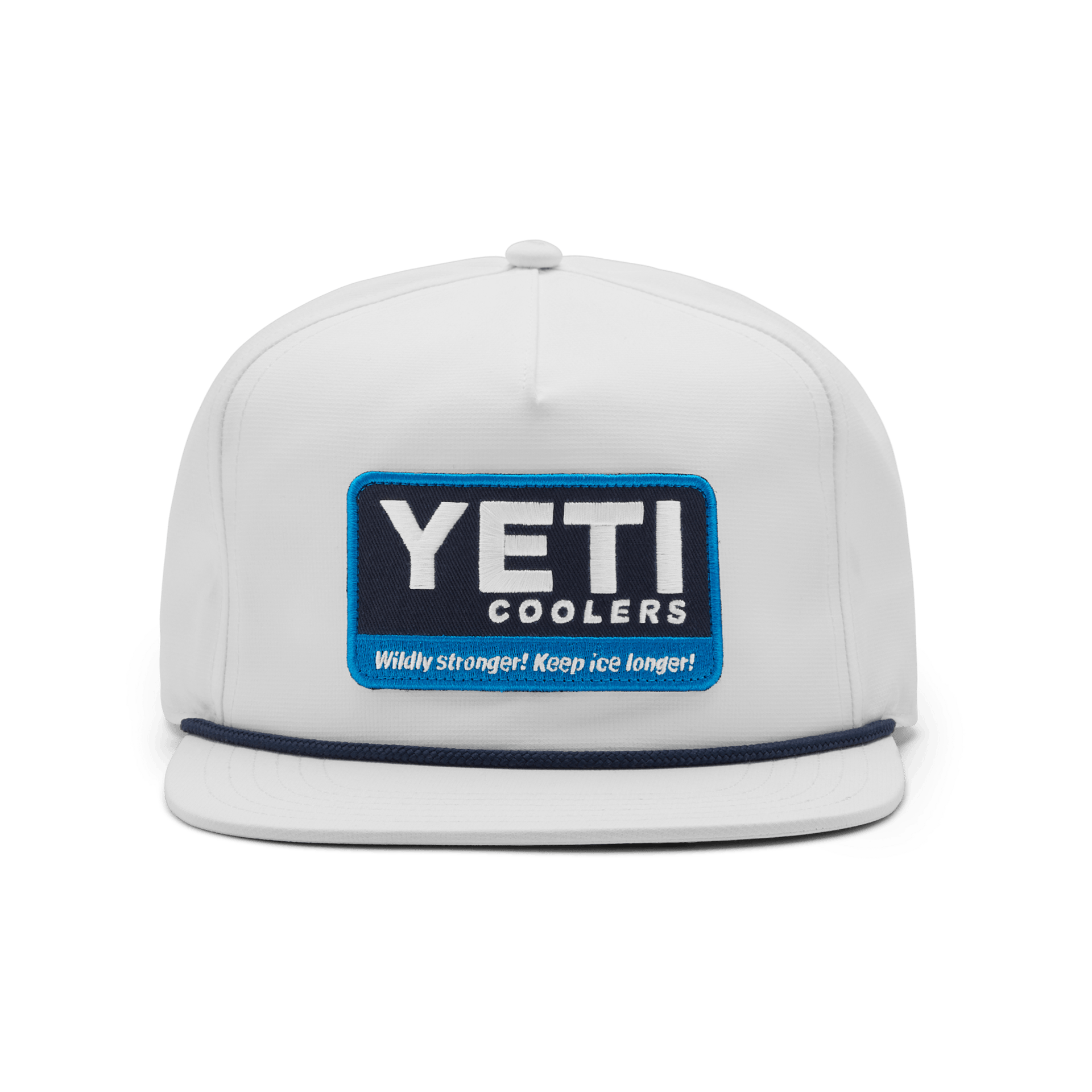 Wildly Stronger Badge Flat Brim Rope Hat - Preferred Pick