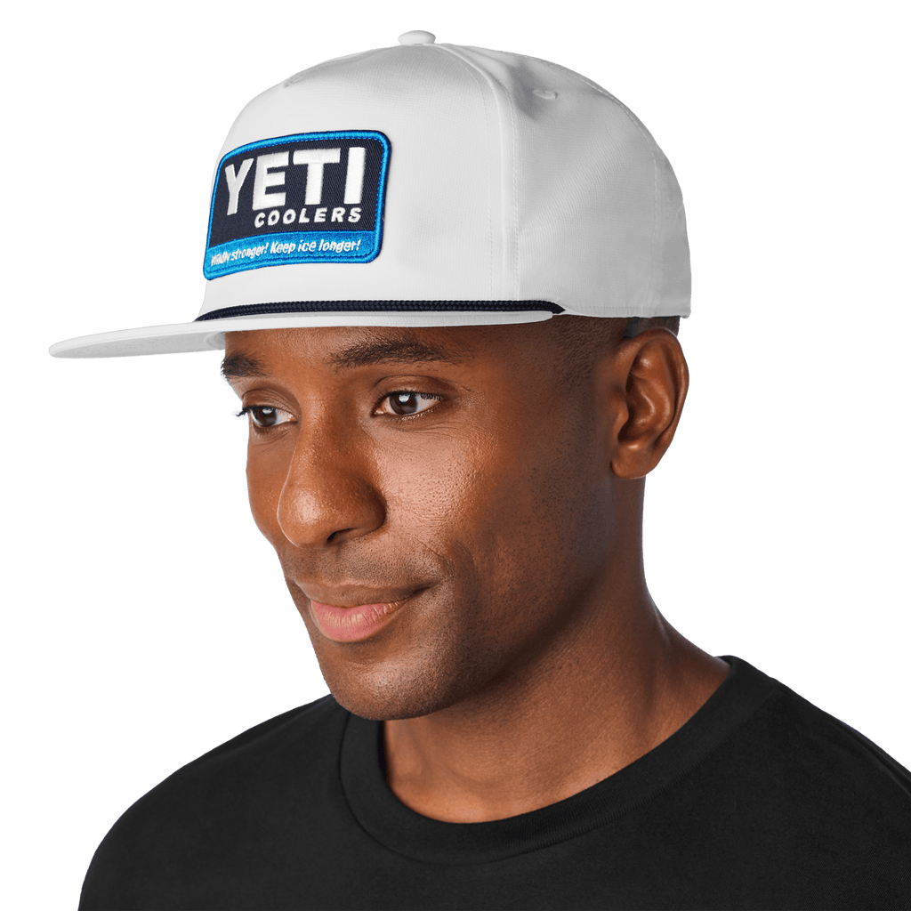 Wildly Stronger Badge Flat Brim Rope Hat - Preferred Pick