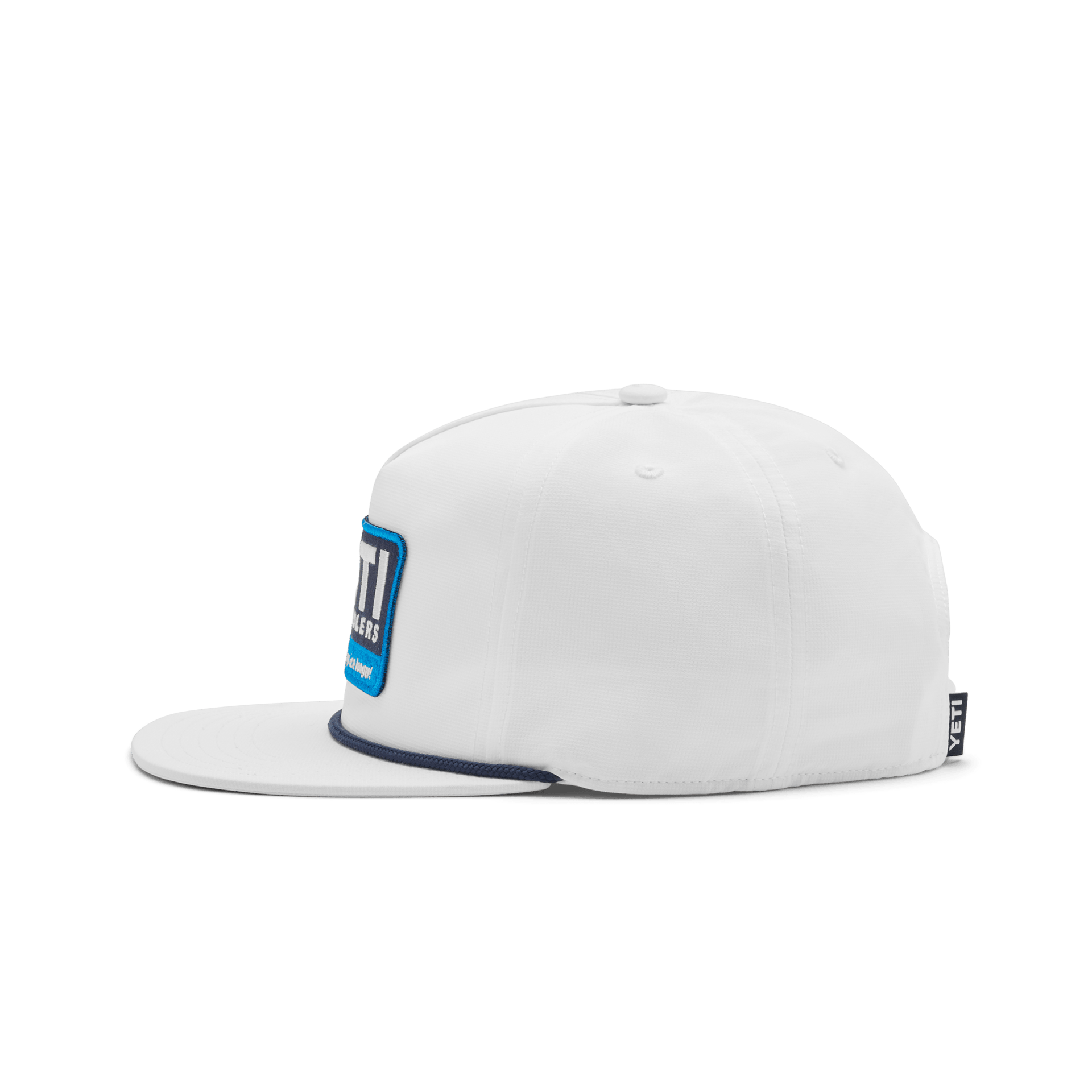 Wildly Stronger Badge Flat Brim Rope Hat - Preferred Pick