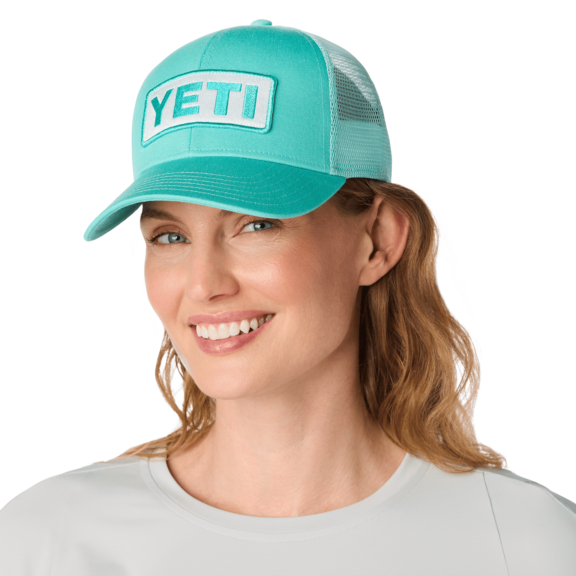 YETI Logo Badge Mid Pro Trucker Hat - Preferred Pick