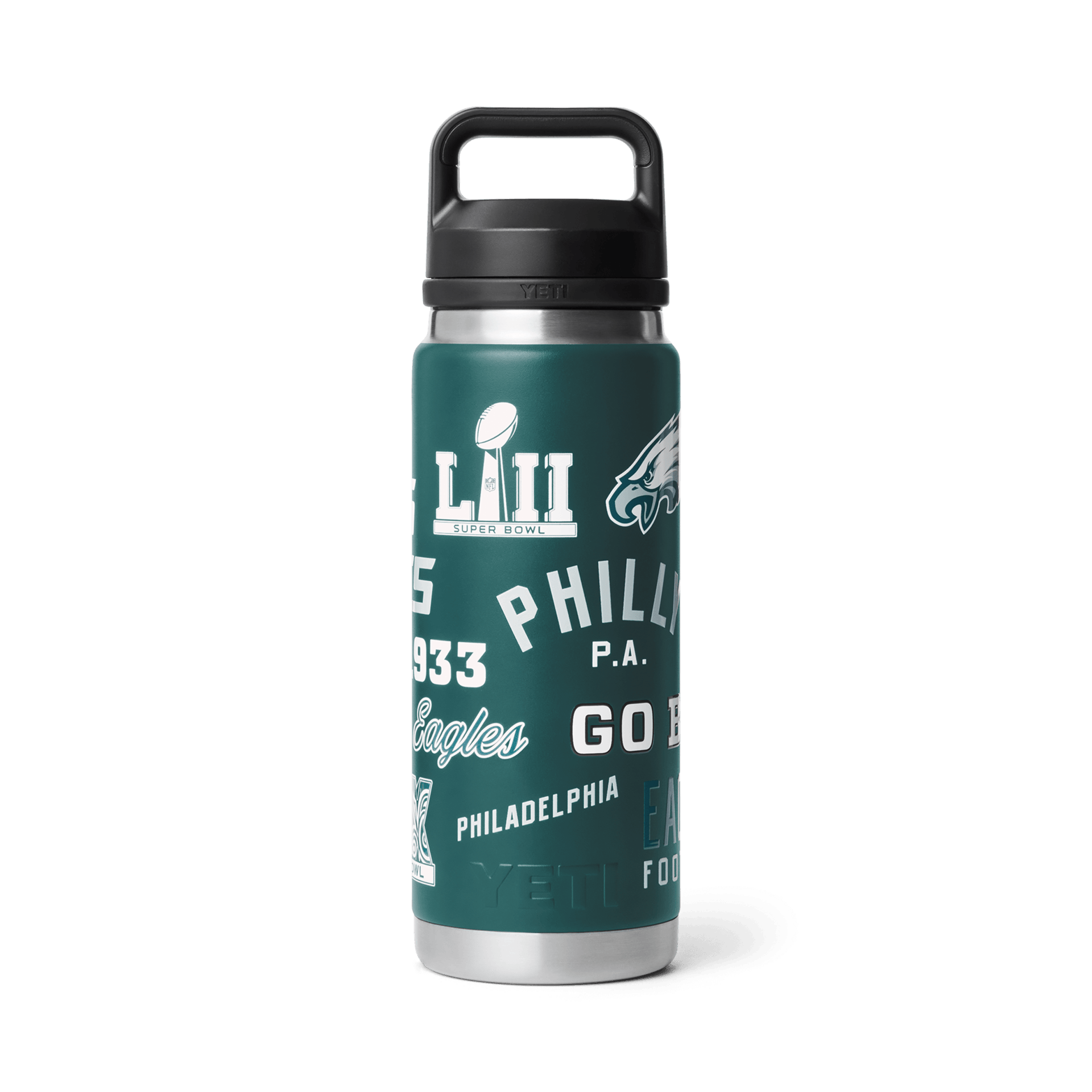 YETI Fandom Collection Go Birds 26 oz Rambler Water Bottle - Preferred Pick
