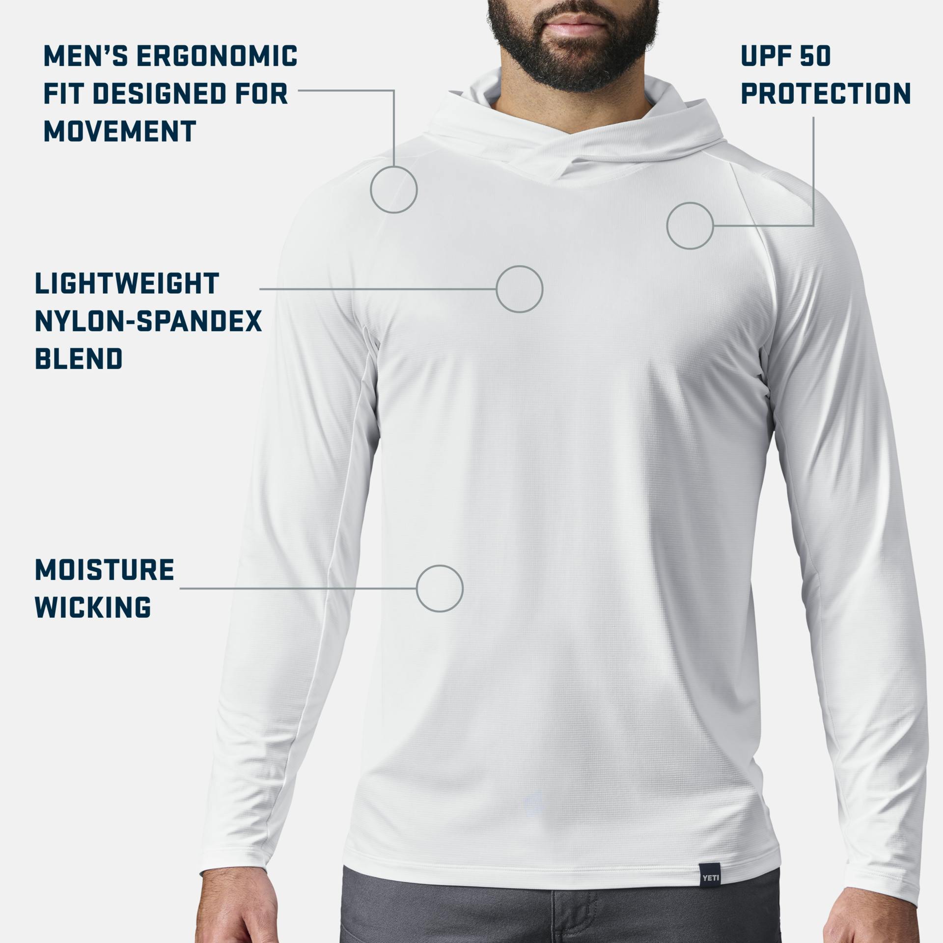 Crew Neck Ultra Lightweight Sunshirt - Preferred Pick