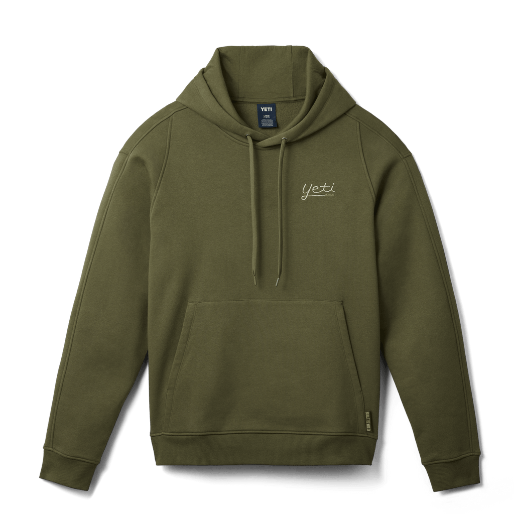 YETI Script Built for the Wild Fleece Hoodie - Preferred Pick