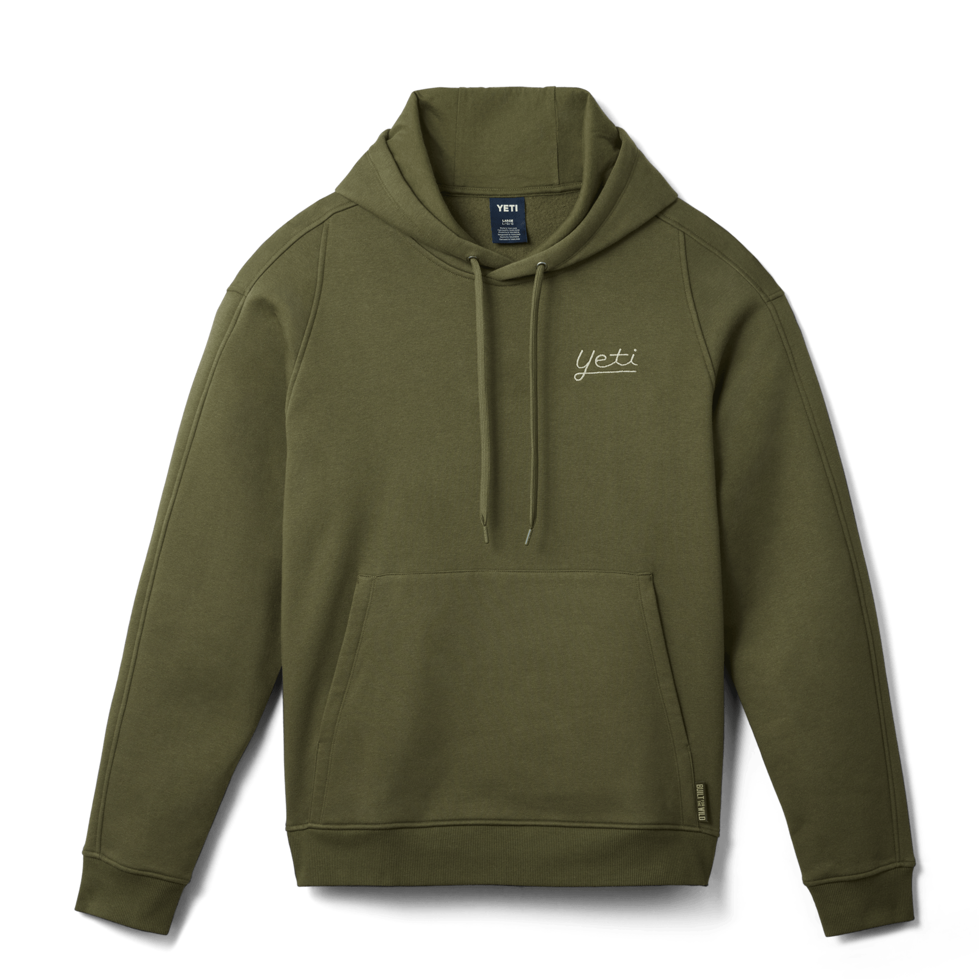 YETI Script Built for the Wild Fleece Hoodie - Preferred Pick
