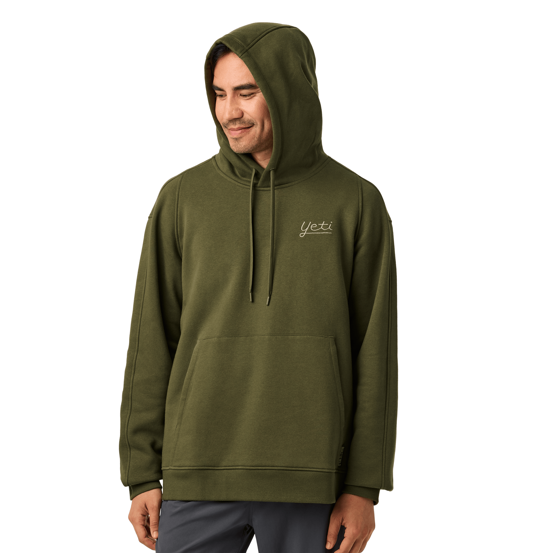 YETI Script Built for the Wild Fleece Hoodie - Preferred Pick