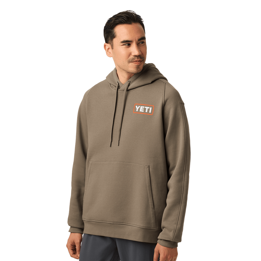 YETI Wetlands Logo Badge Fleece Hoodie - Preferred Pick