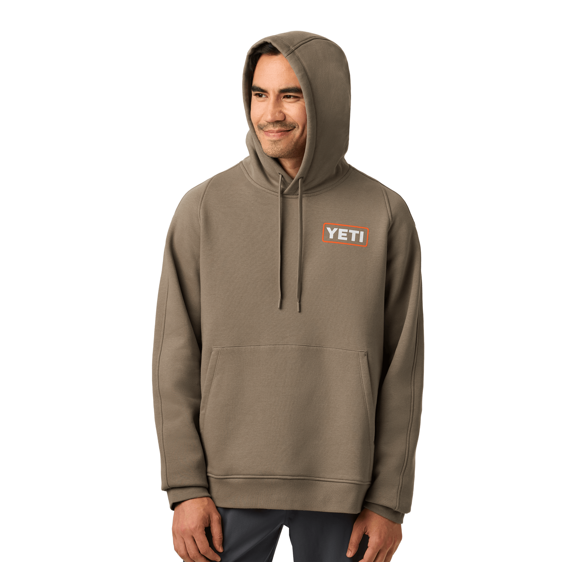 YETI Wetlands Logo Badge Fleece Hoodie - Preferred Pick