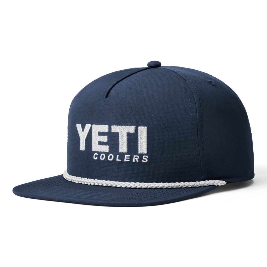 YETI Coolers Mid Pro Flat Brim Rope Hat - Preferred Pick