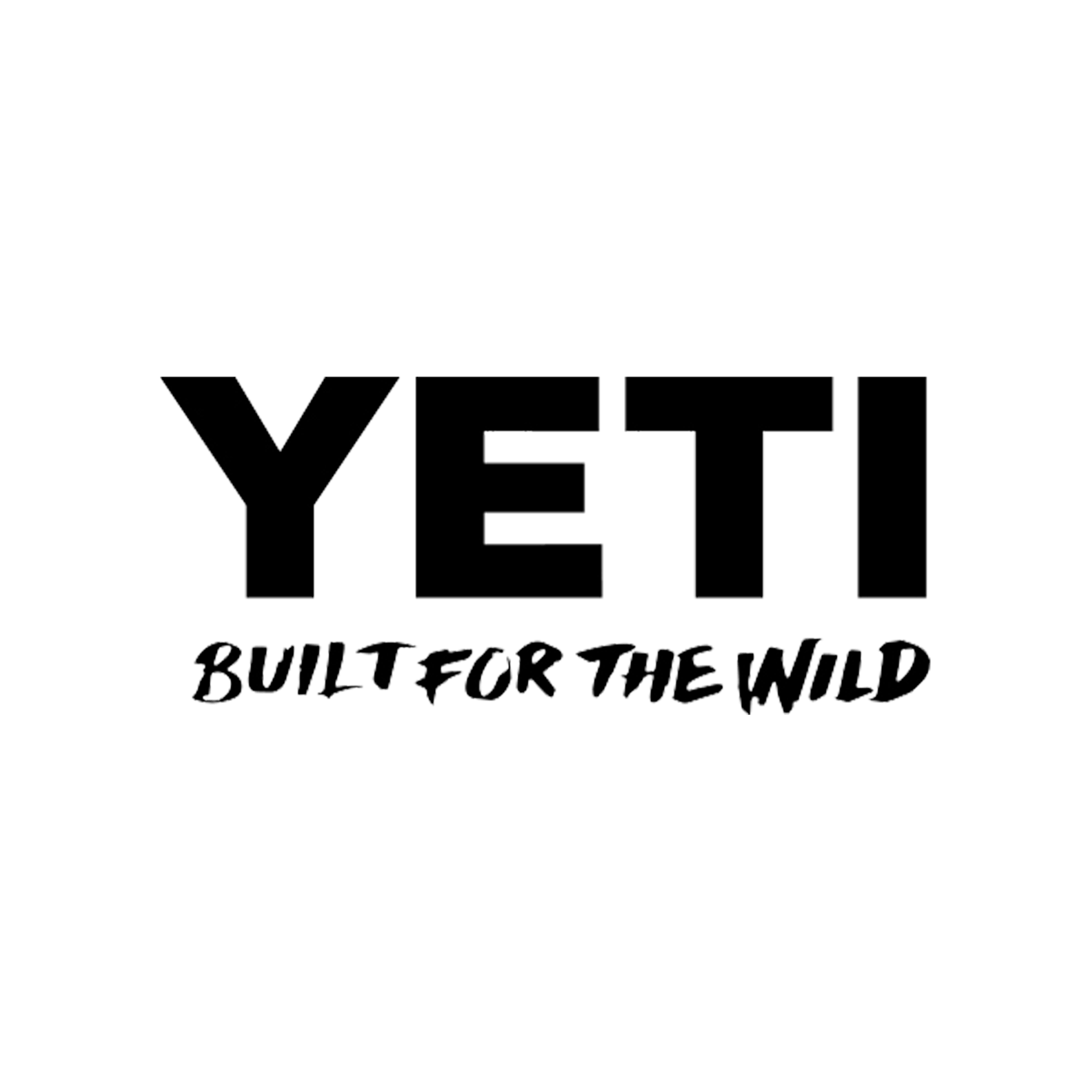 Yeti BFTW Window Decal Blue - Preferred Pick