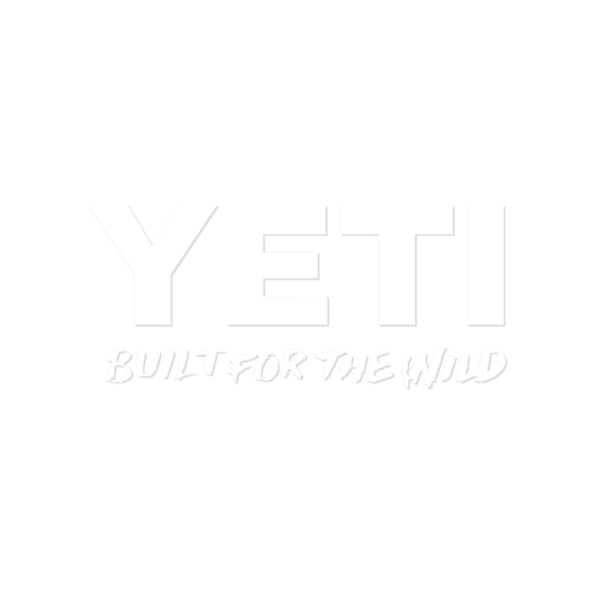 Yeti BFTW Window Decal Blue - Preferred Pick