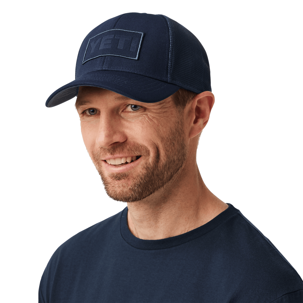 YETI Logo Patch Low Pro Trucker Hat - Preferred Pick