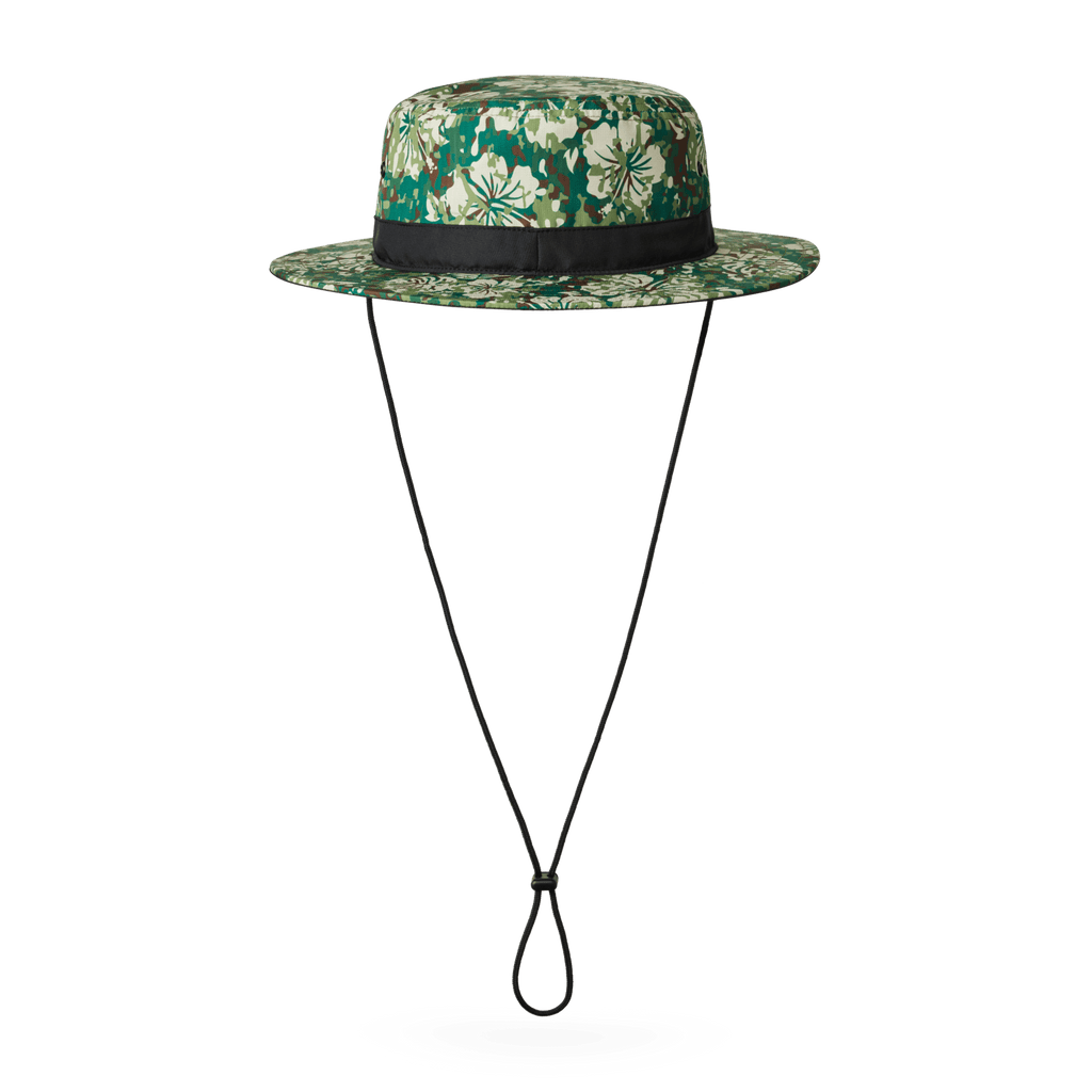 Hibiscus Print YETI Logo Boonie Hat - Preferred Pick