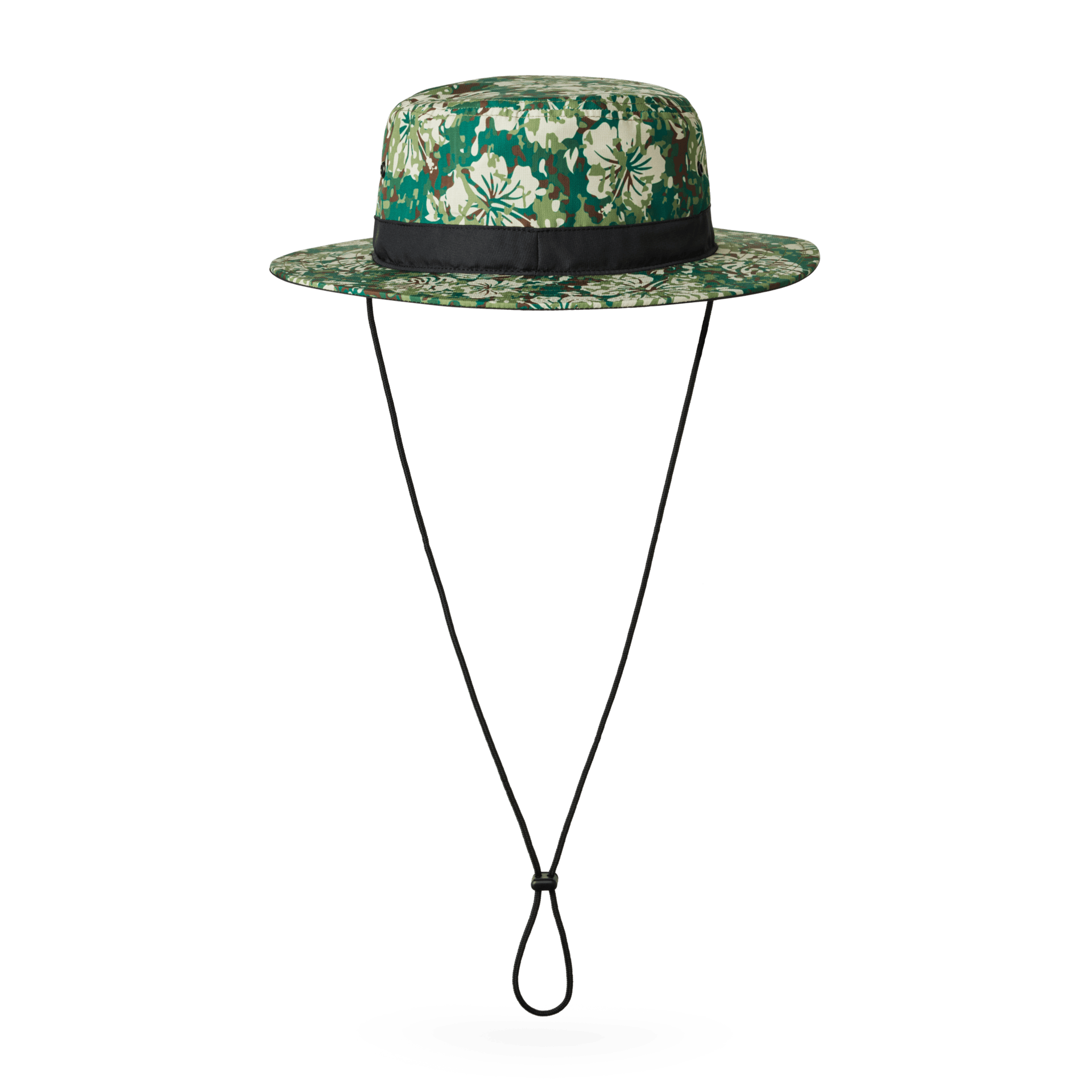 Hibiscus Print YETI Logo Boonie Hat - Preferred Pick