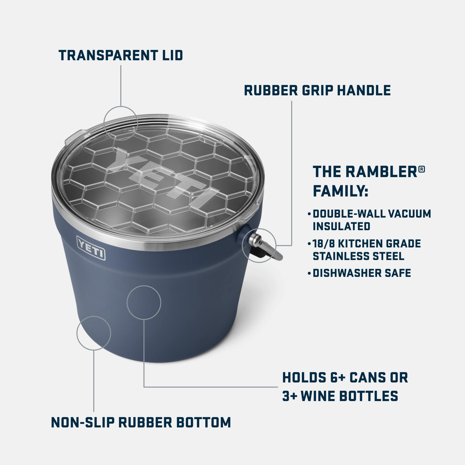 Rambler Beverage Bucket - Preferred Pick