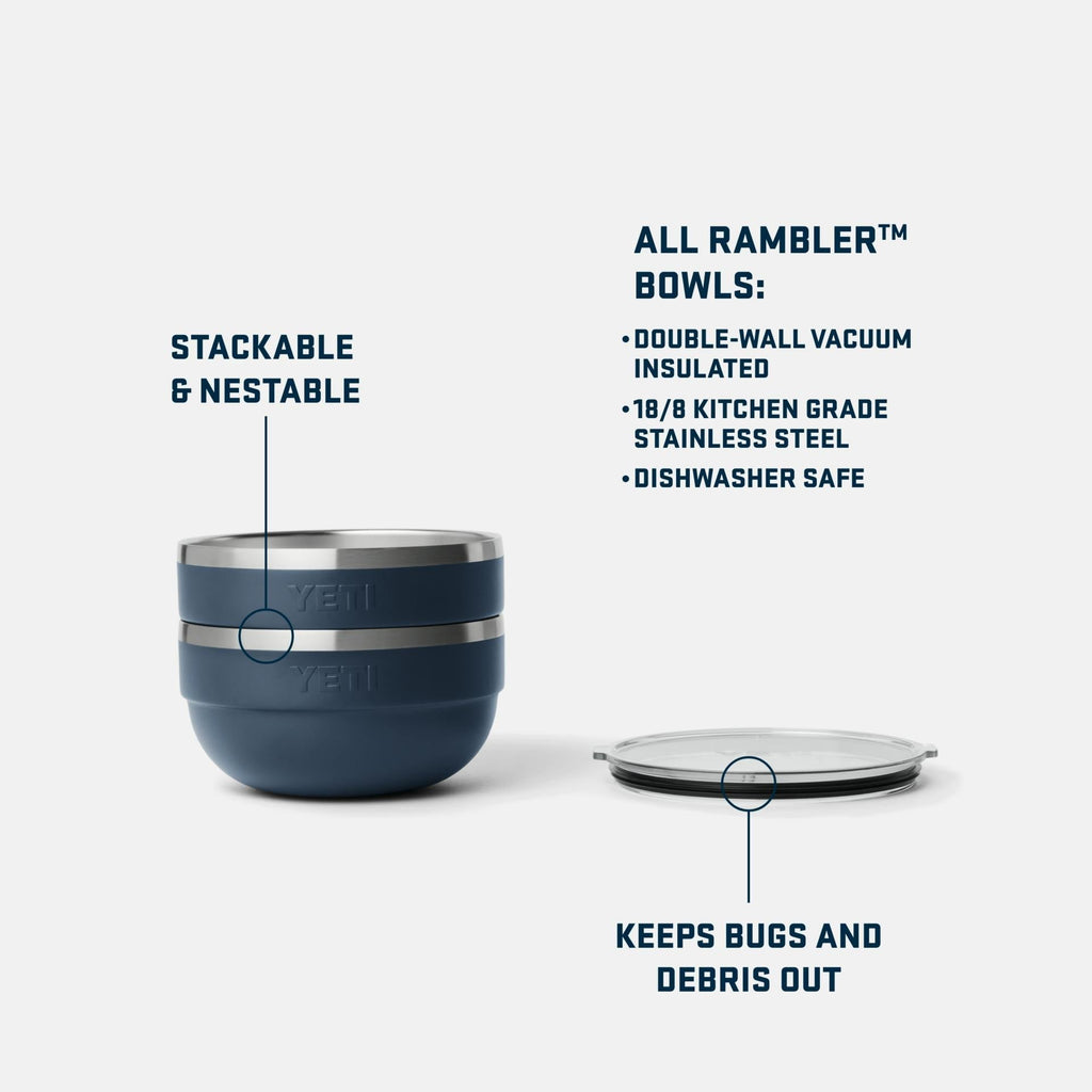 Rambler 2 QT Insulated Bowl - Preferred Pick