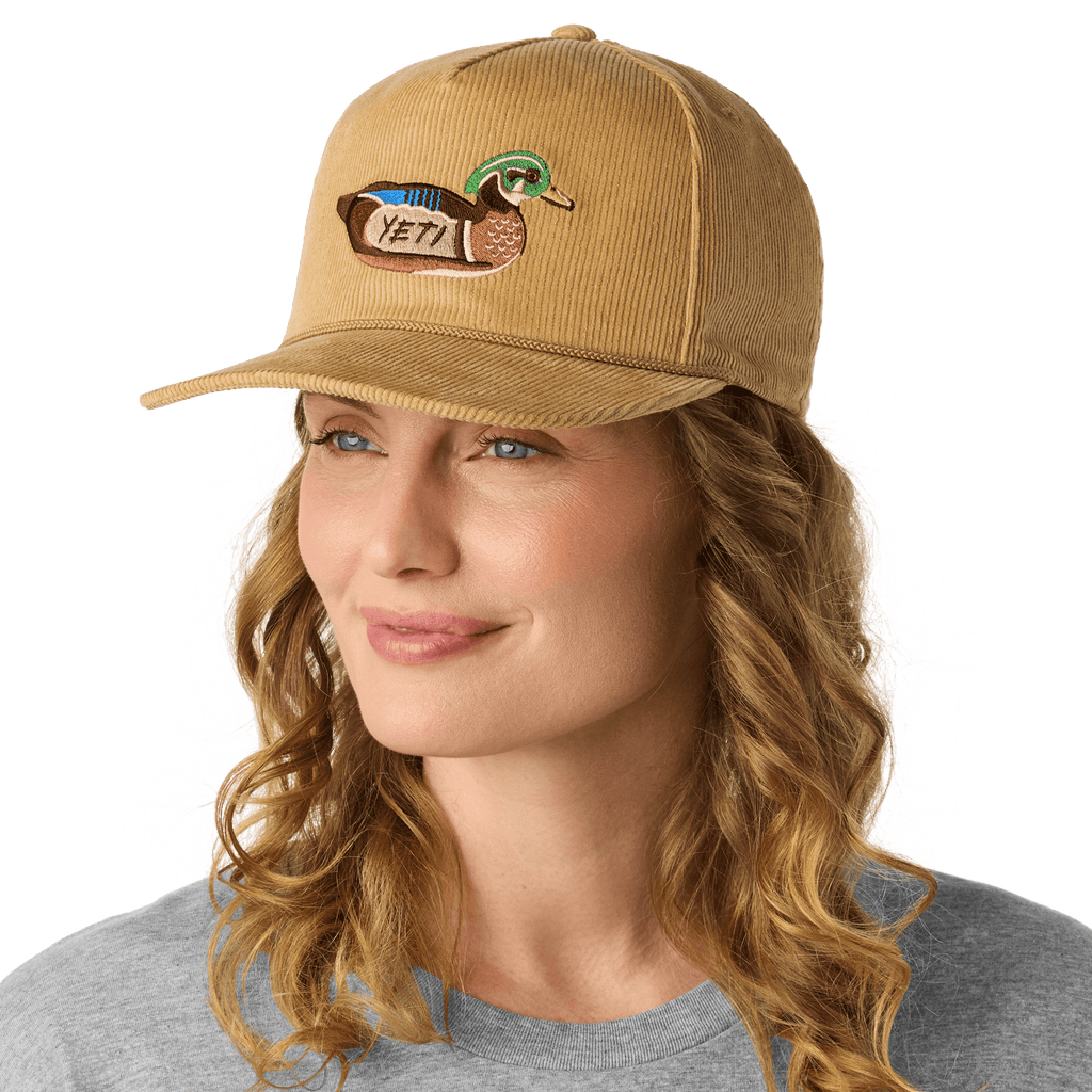 YETI Duck Corduroy Flat Brim Rope Hat - Preferred Pick