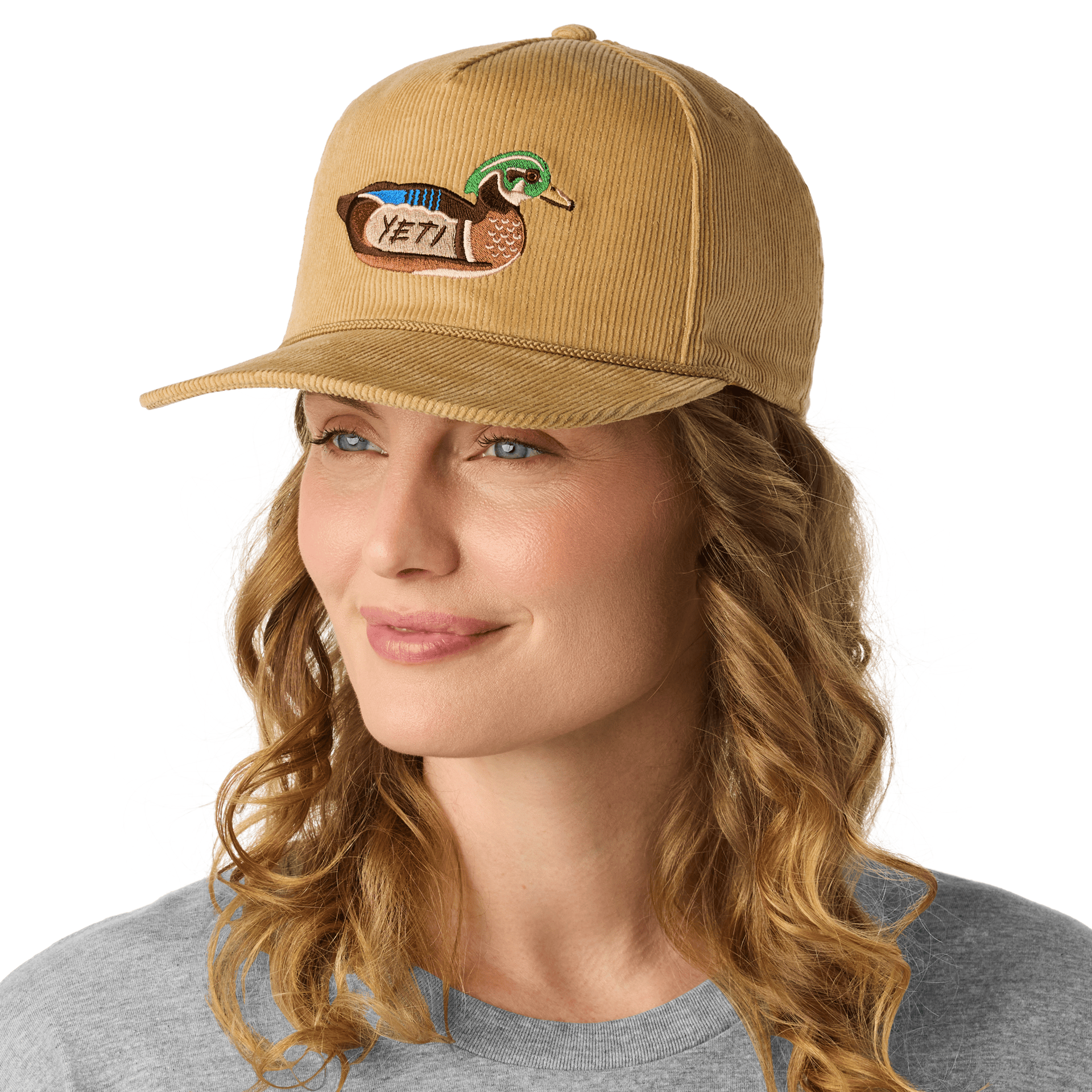 YETI Duck Corduroy Flat Brim Rope Hat - Preferred Pick