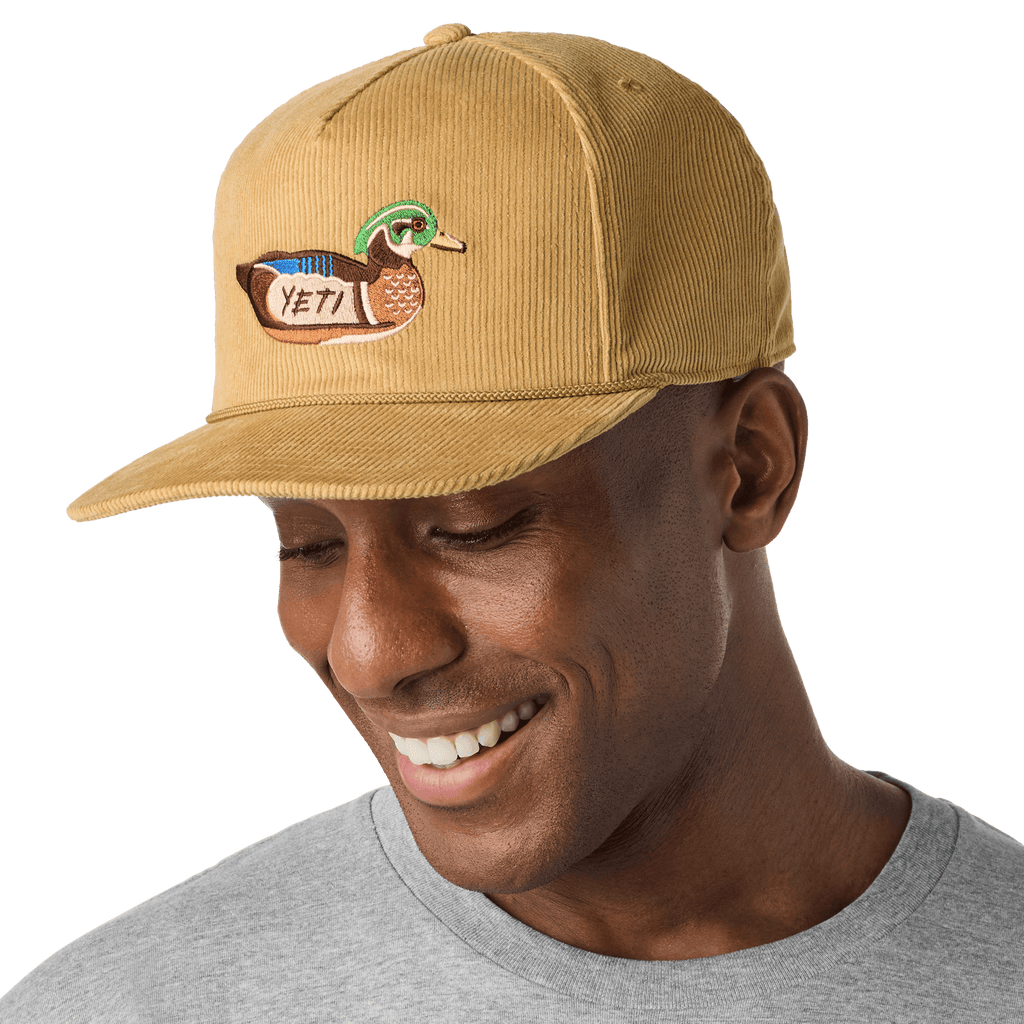 YETI Duck Corduroy Flat Brim Rope Hat - Preferred Pick