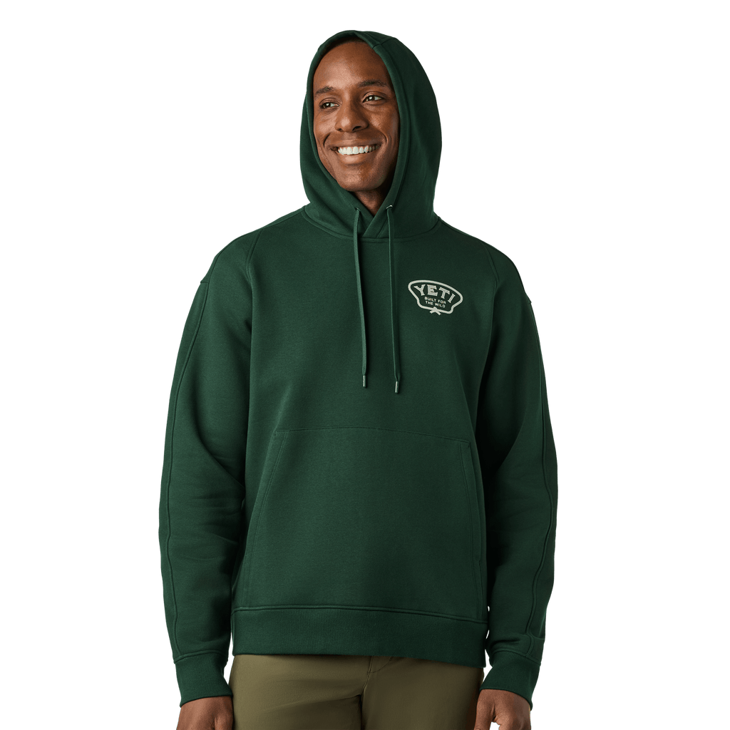 YETI Heritage Badge Fleece Hoodie - Preferred Pick