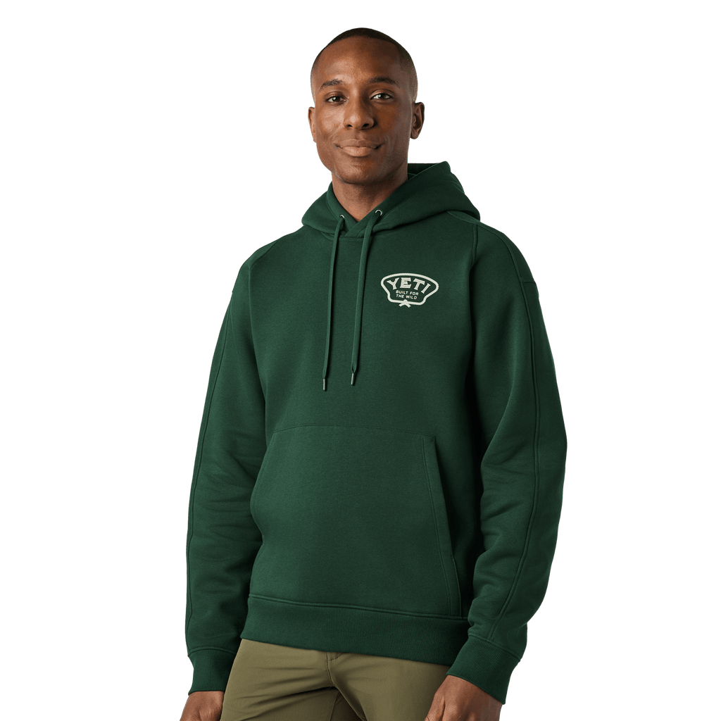 YETI Heritage Badge Fleece Hoodie - Preferred Pick