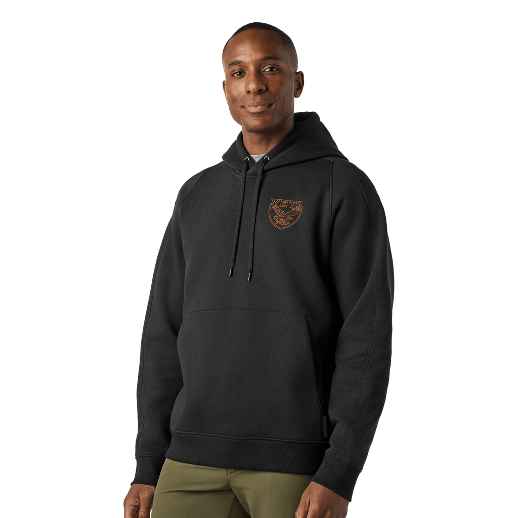 YETI Eagle Badge Fleece Hoodie - Preferred Pick