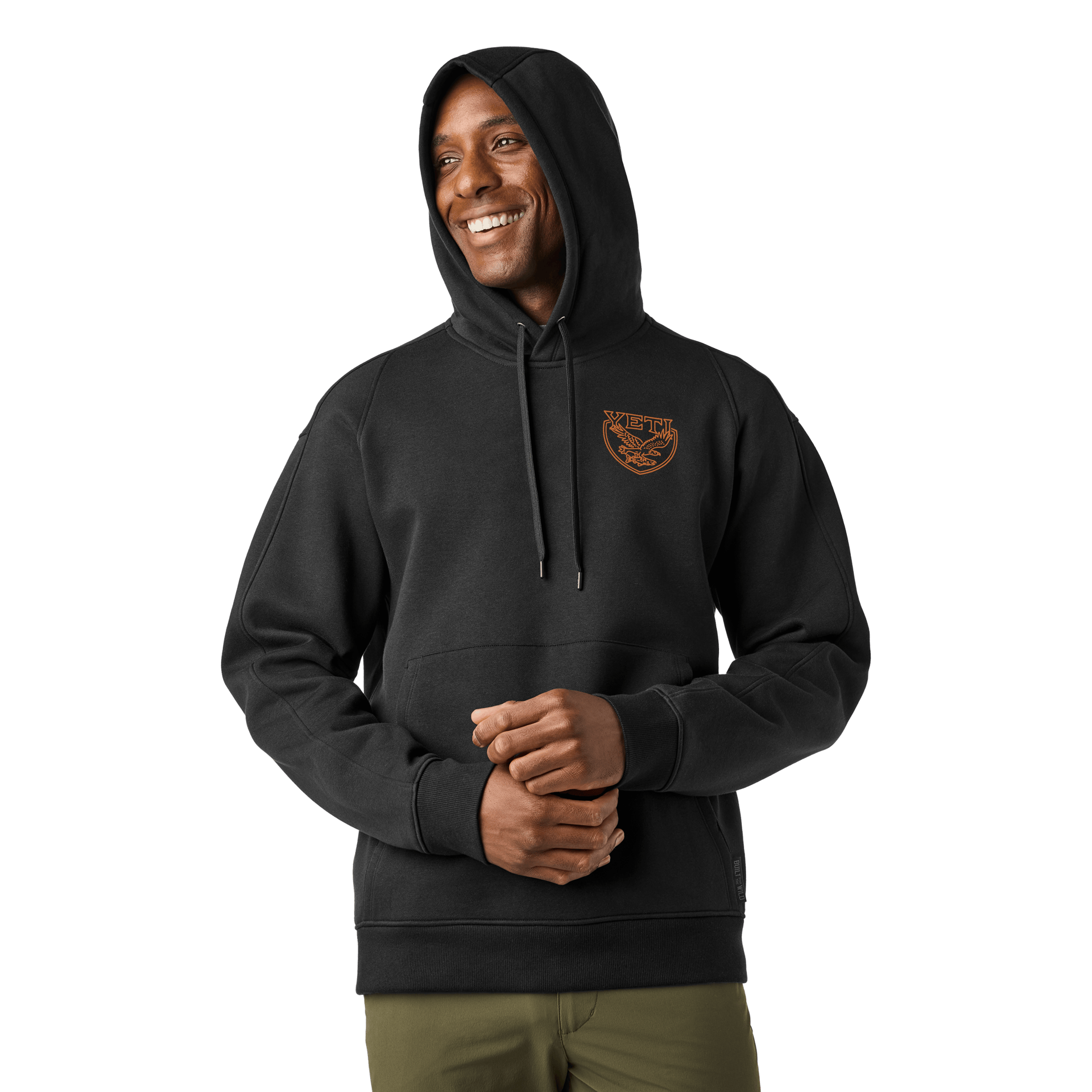 YETI Eagle Badge Fleece Hoodie - Preferred Pick