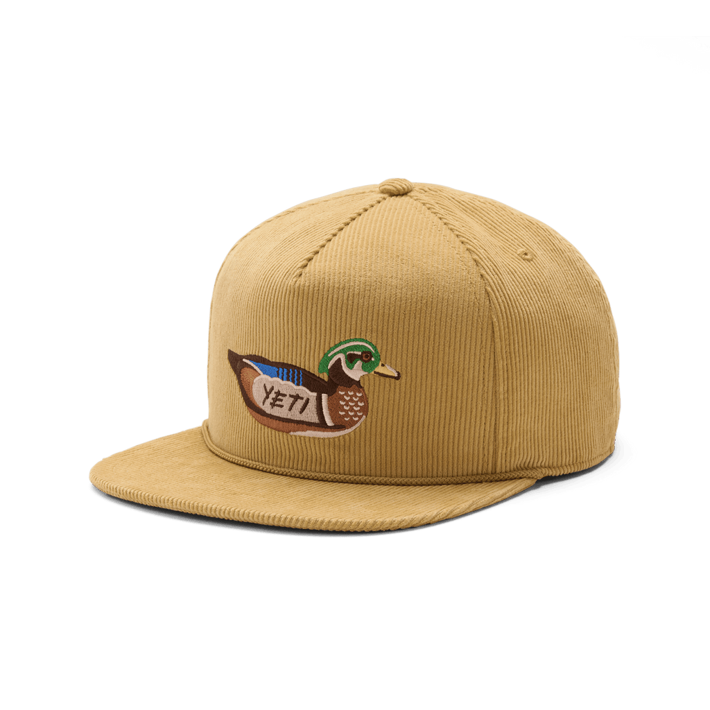 YETI Duck Corduroy Flat Brim Rope Hat - Preferred Pick