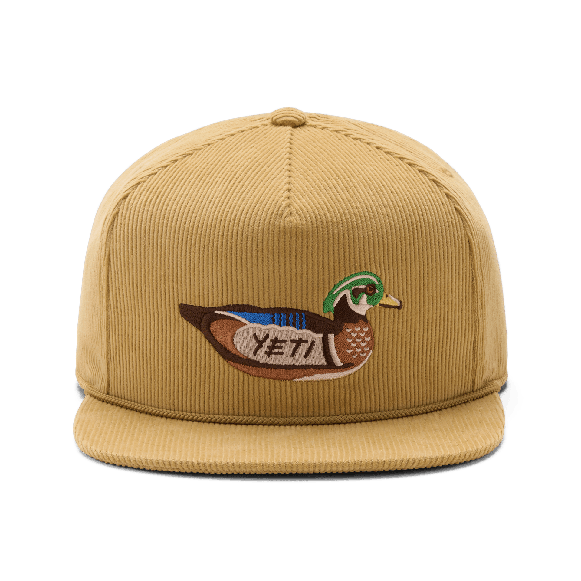 YETI Duck Corduroy Flat Brim Rope Hat - Preferred Pick