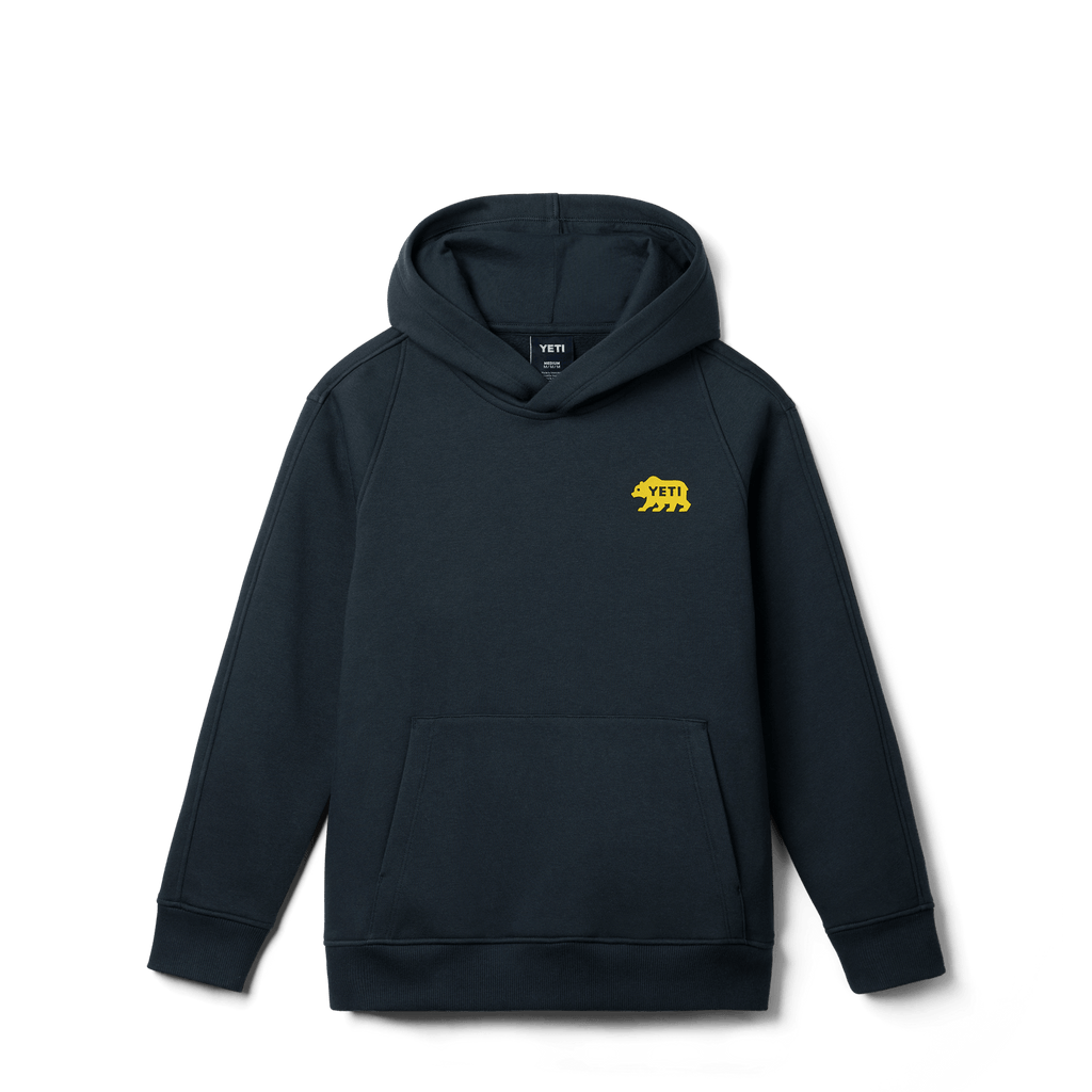 YETI Bear Badge Kids' Fleece Hoodie - Preferred Pick