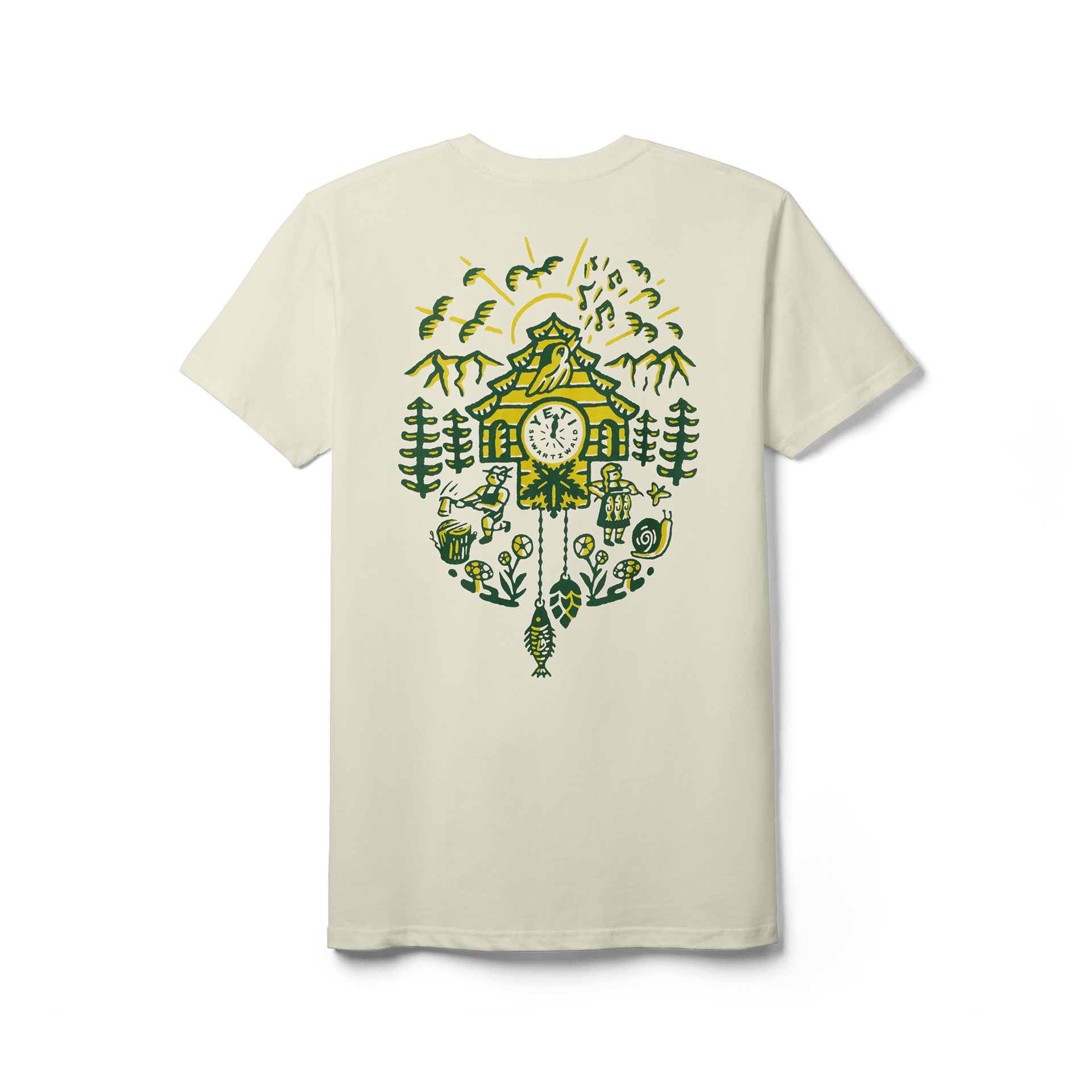 Cuckoo Clock Short Sleeve T-Shirt - Preferred Pick