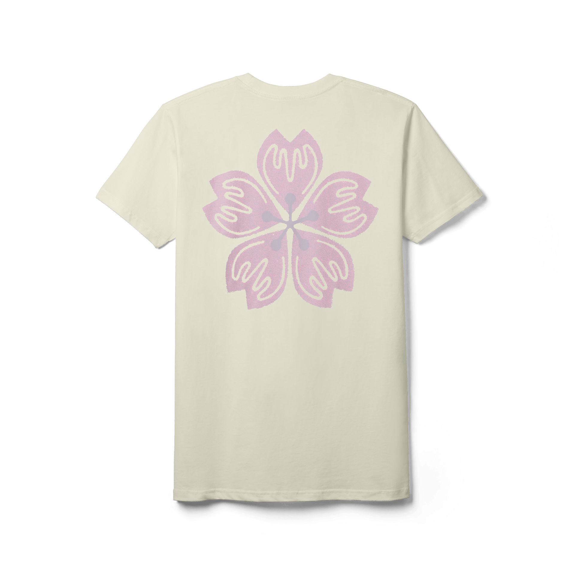Hanko Cherry Blossom Short Sleeve T-Shirt - Preferred Pick