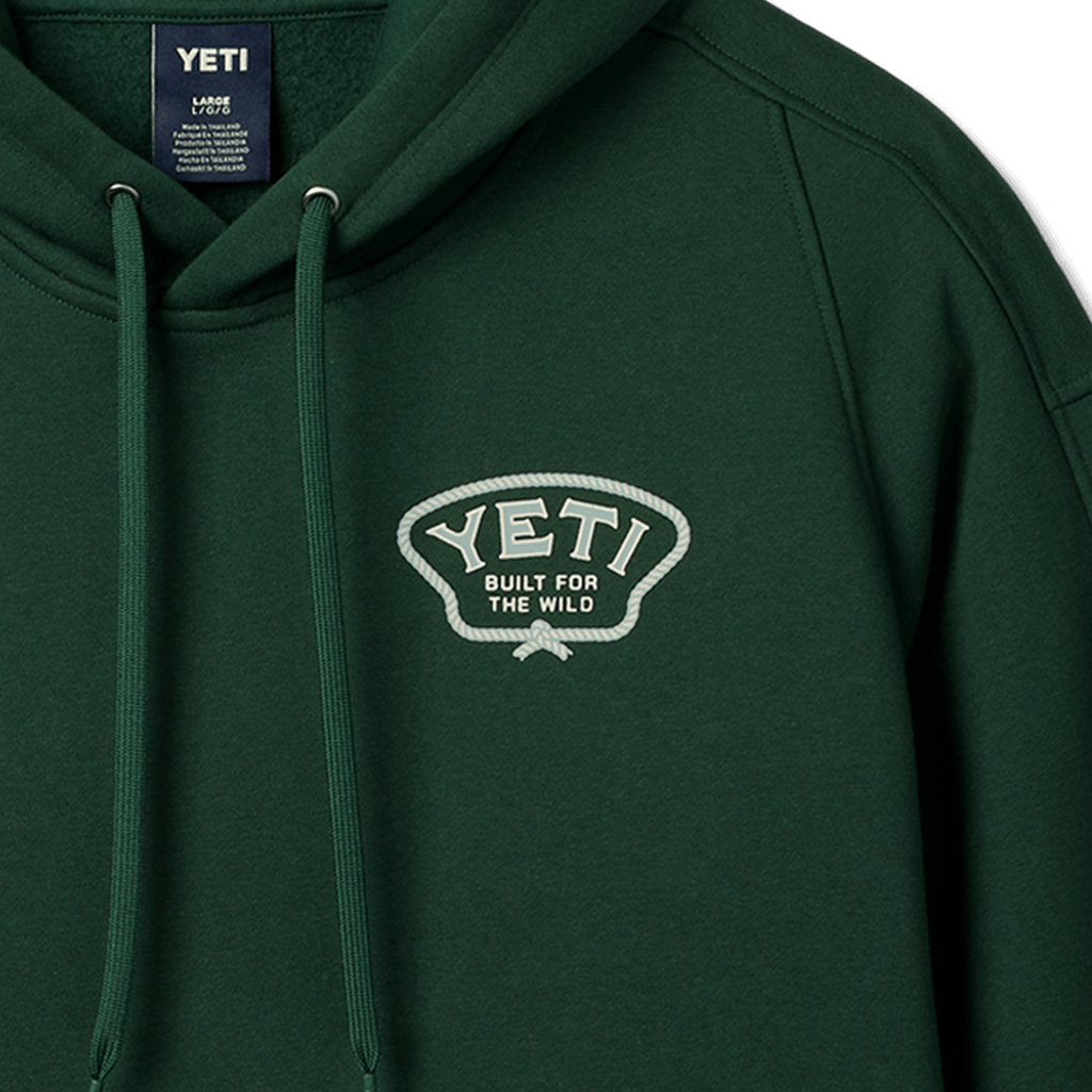 YETI Heritage Badge Fleece Hoodie - Preferred Pick