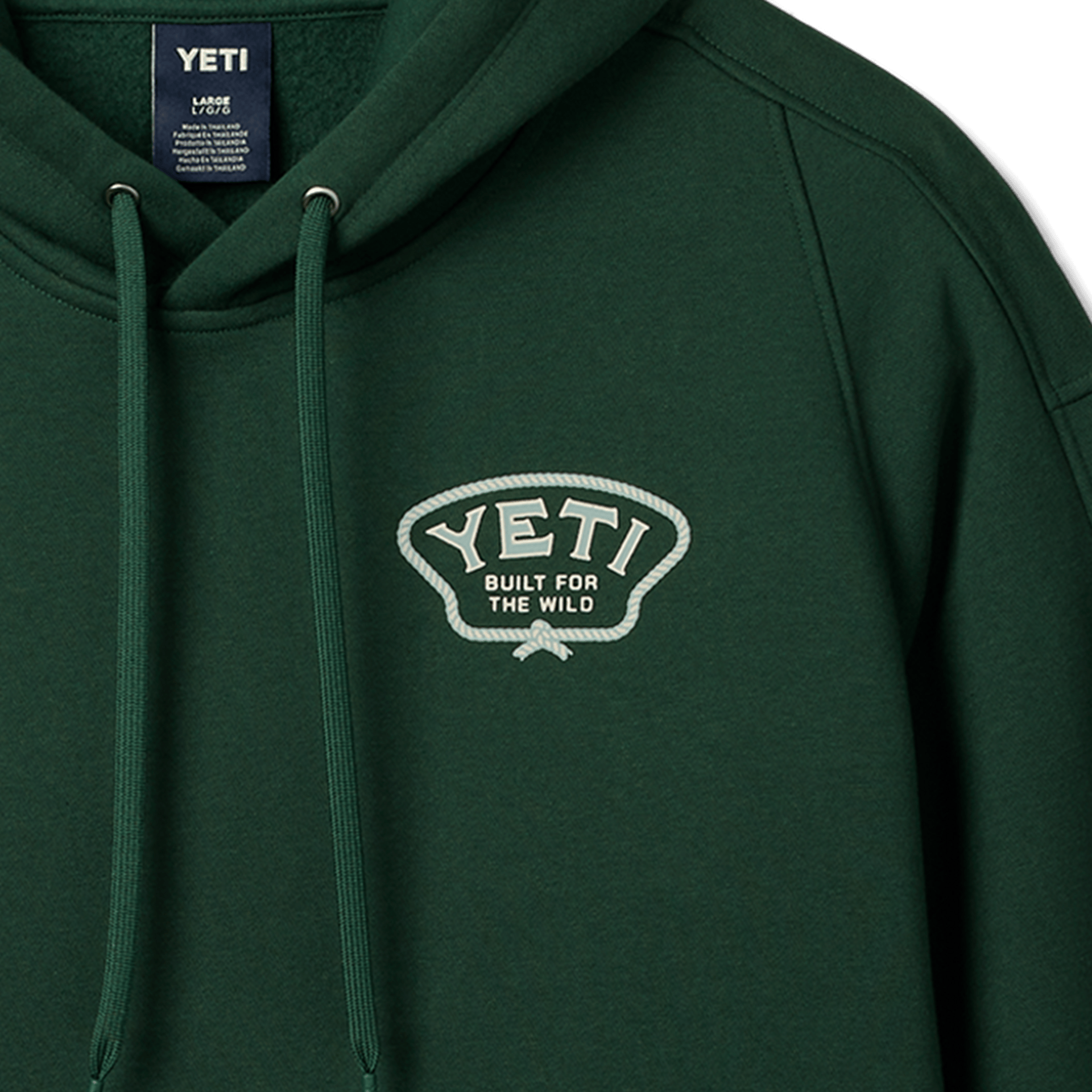 YETI Heritage Badge Fleece Hoodie - Preferred Pick