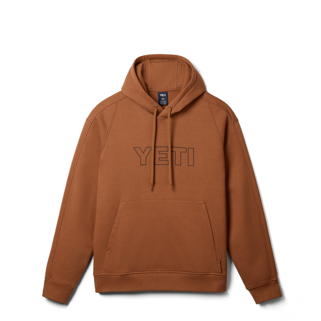 YETI Logo Built for the Wild Fleece Hoodie - Preferred Pick