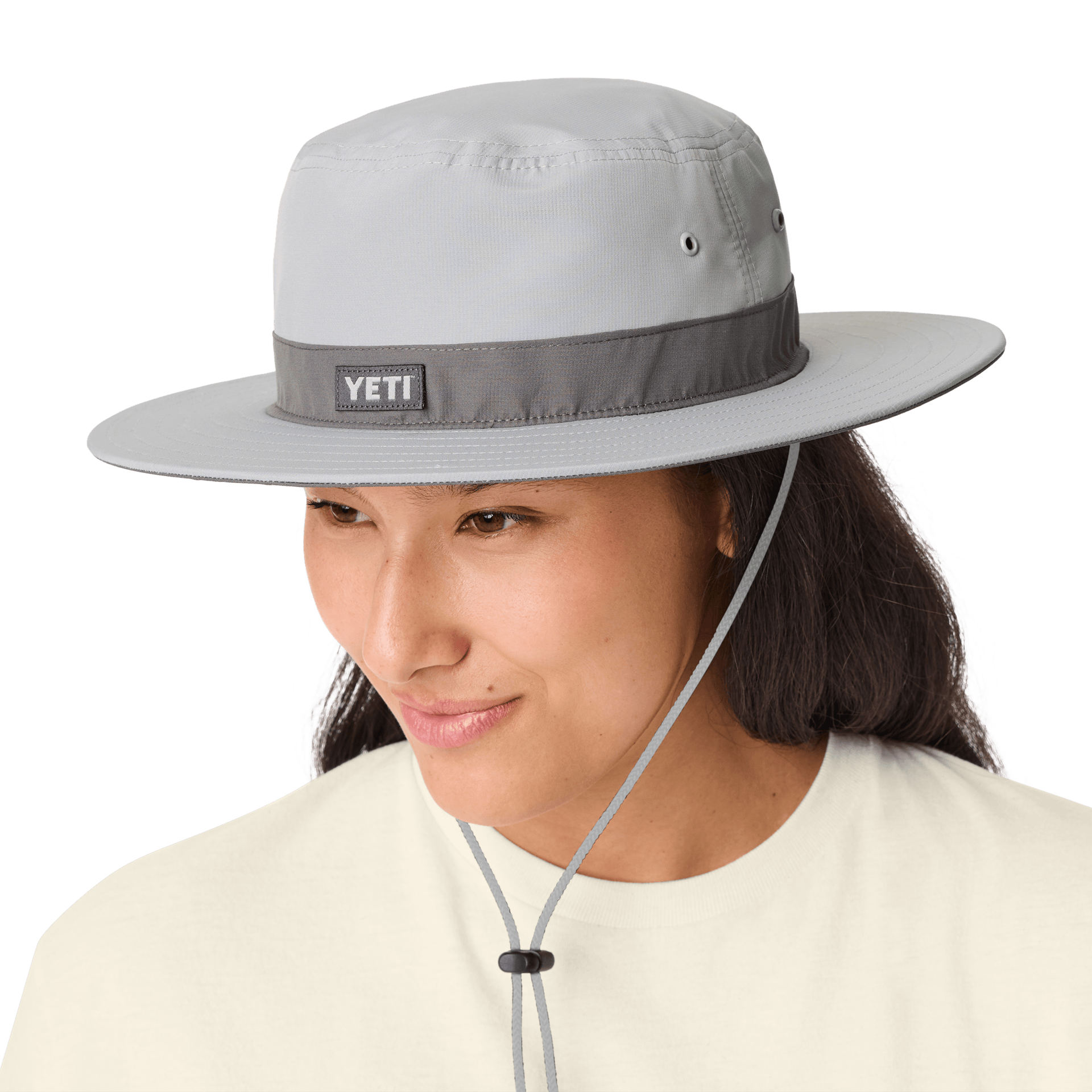 YETI Logo Solid Gray Boonie Hat - Preferred Pick